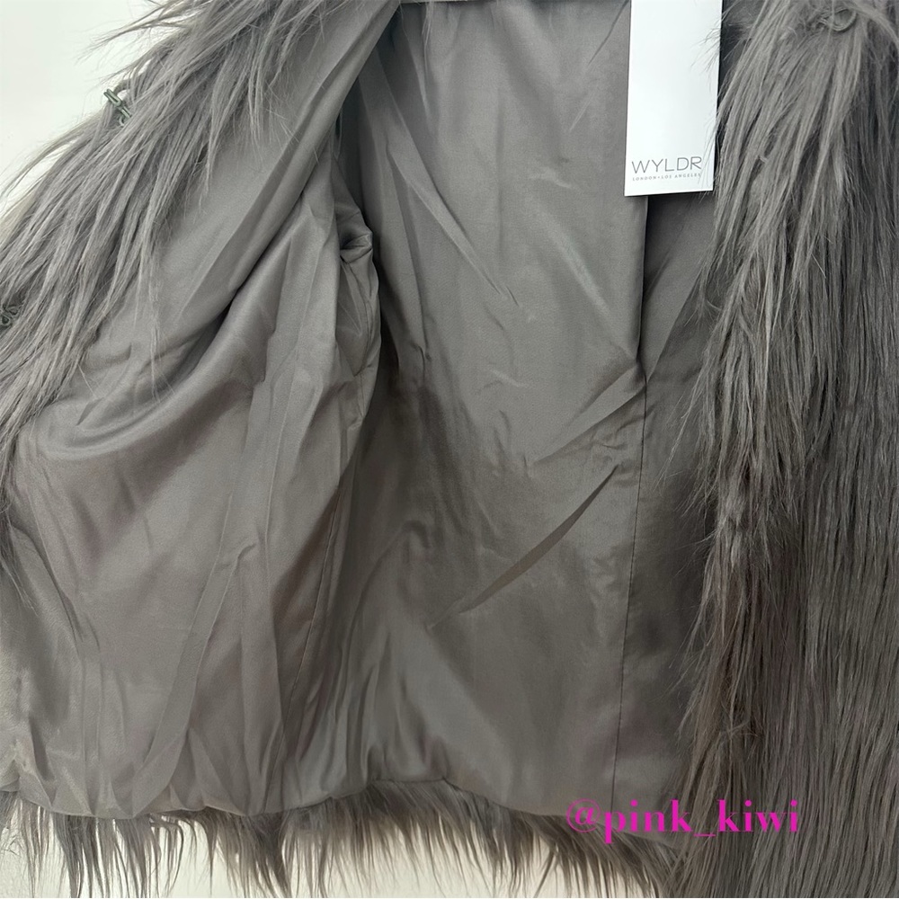 🆑 WYLDR Heidi Faux Fur Jacket - Picture 13 of 17